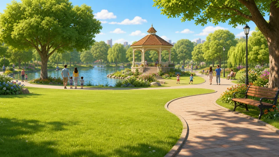 Park scene
