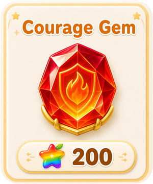 Courage gem