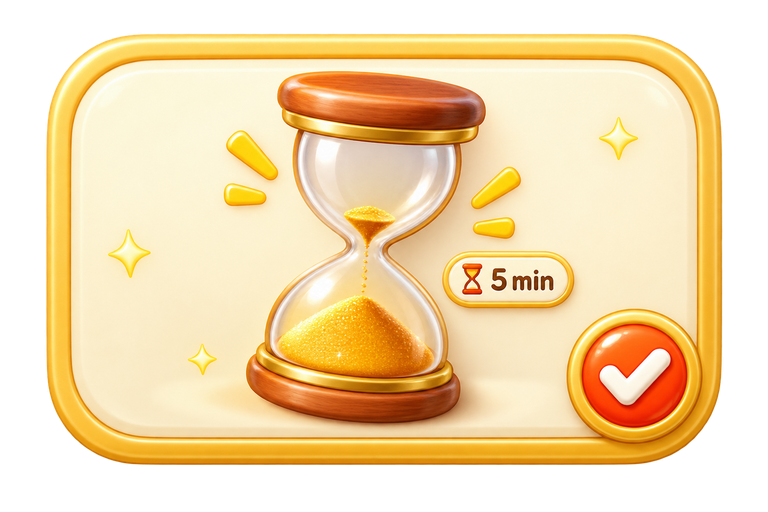 25-minute break reminder